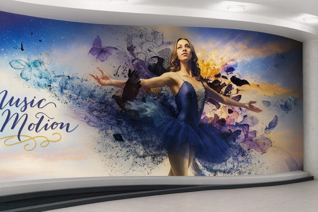 Wall Printer Commercial Advertising