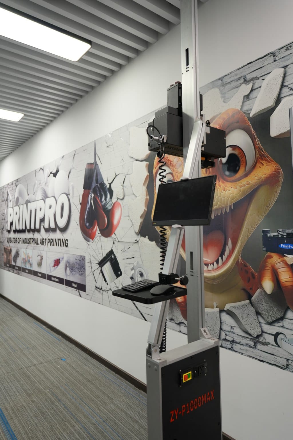 Monthly wall printer inspection and spare parts readiness checklist