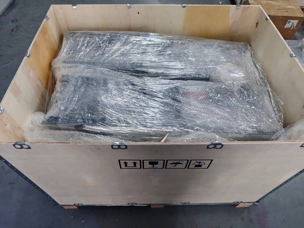 Wall printer leveling setup and base stability check