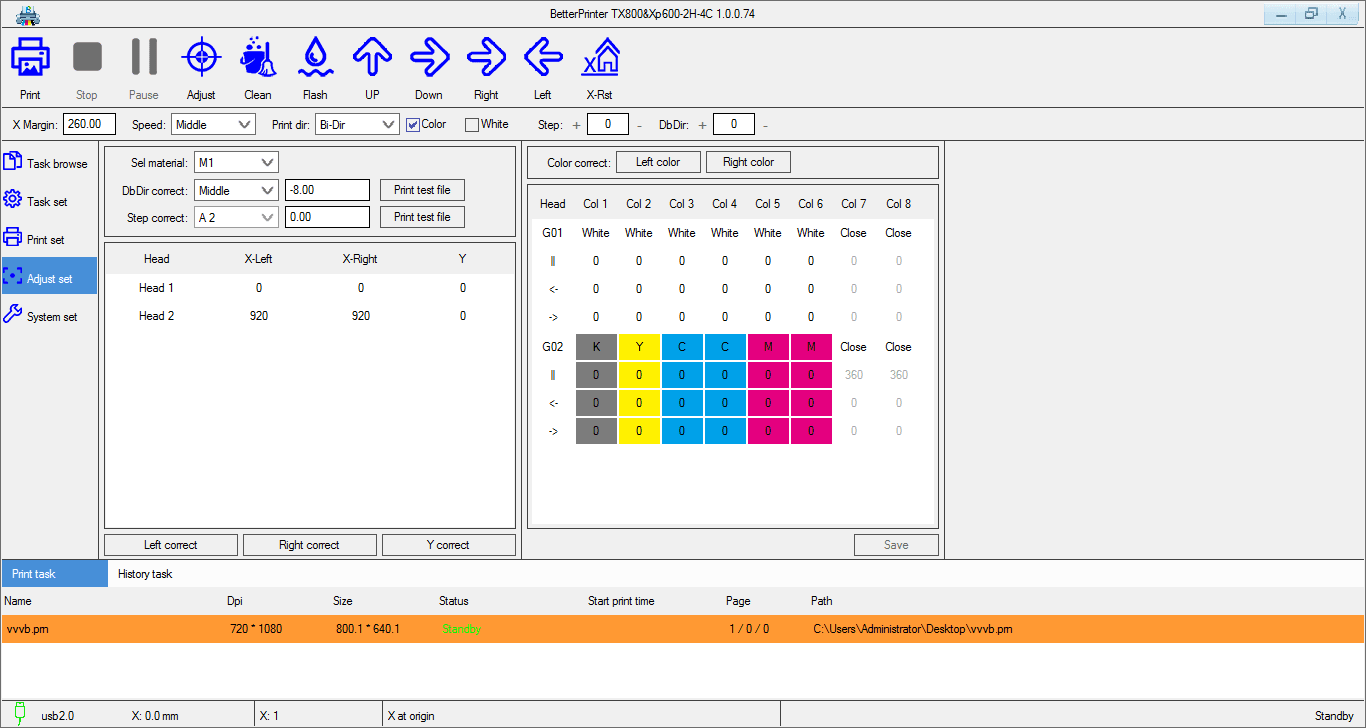 Mural sizing in real units with safe margins and obstacle mapping