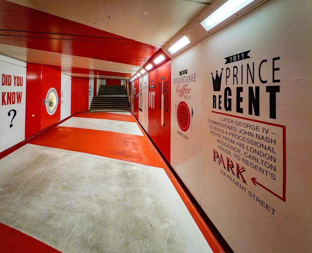 Commercial branding wall printing applications