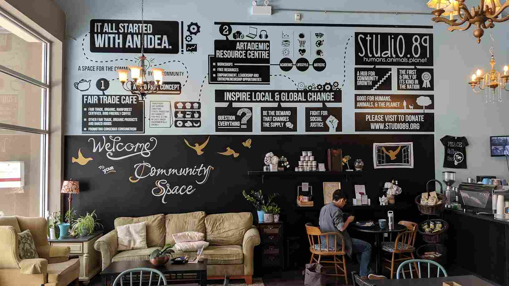 Decorative mural applications for vertical wall printing