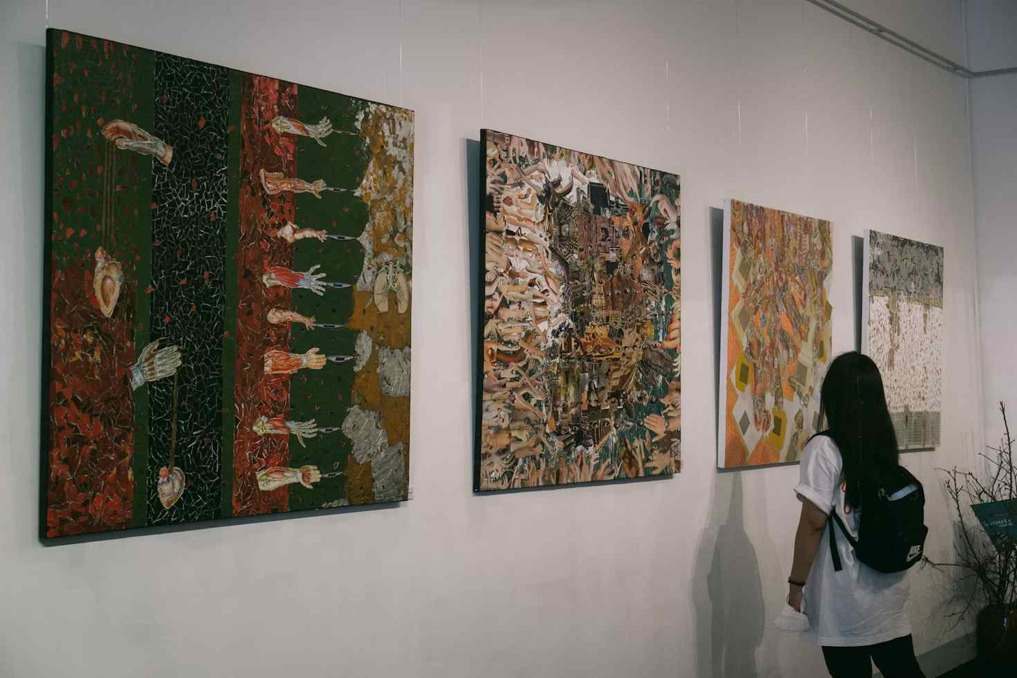 Event graphics and exhibition wall printing applications