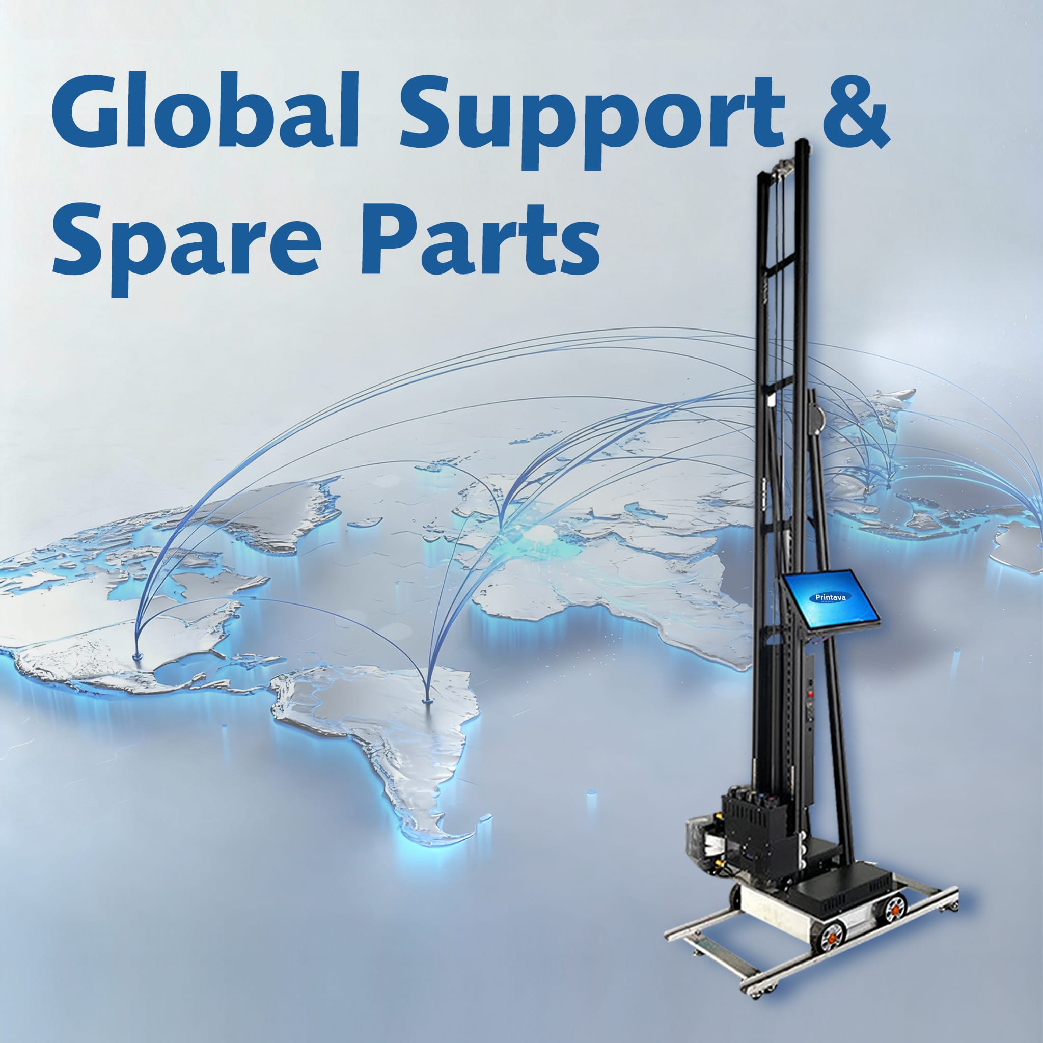 Printava P600 Pro installation training and technical support system