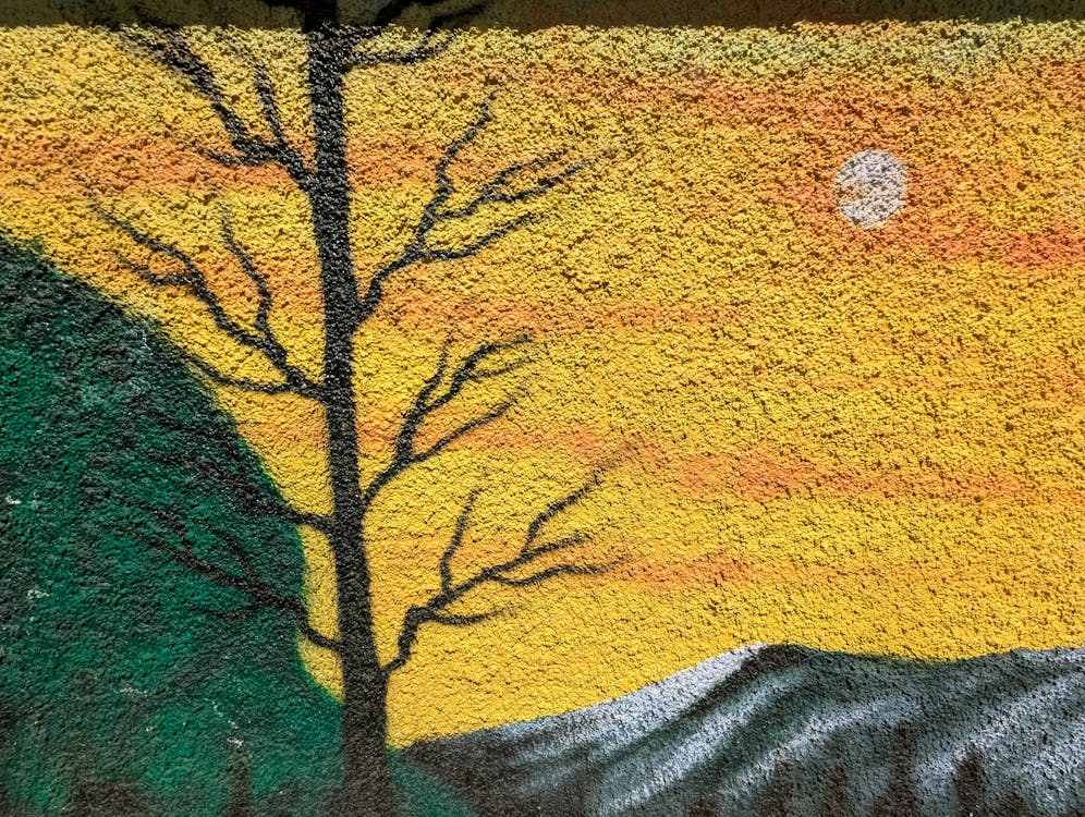 Latex paint walls for direct wall printing