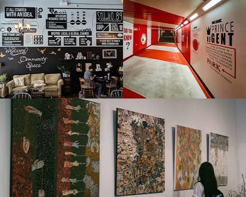 Solution based vertical wall printing service planning